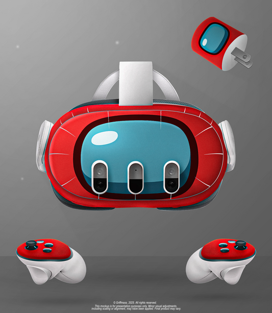 Space Guy Meta Quest 3 Sticker Kit
