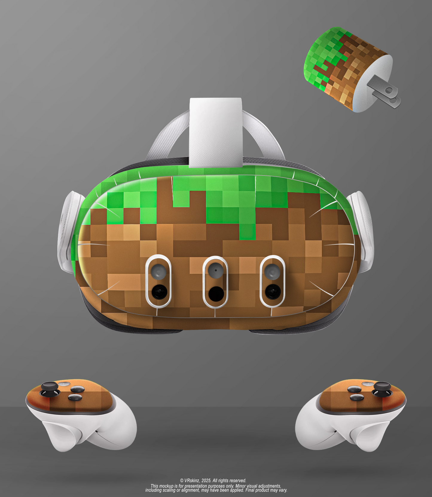 Pixel Earth Sticker Set