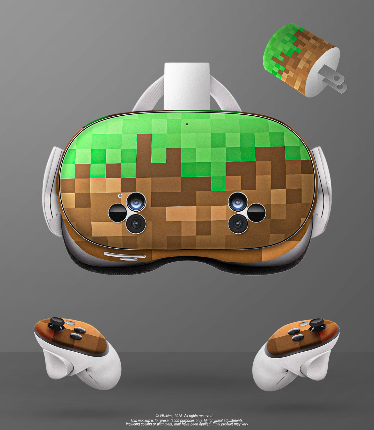 Pixel Earth Sticker Set